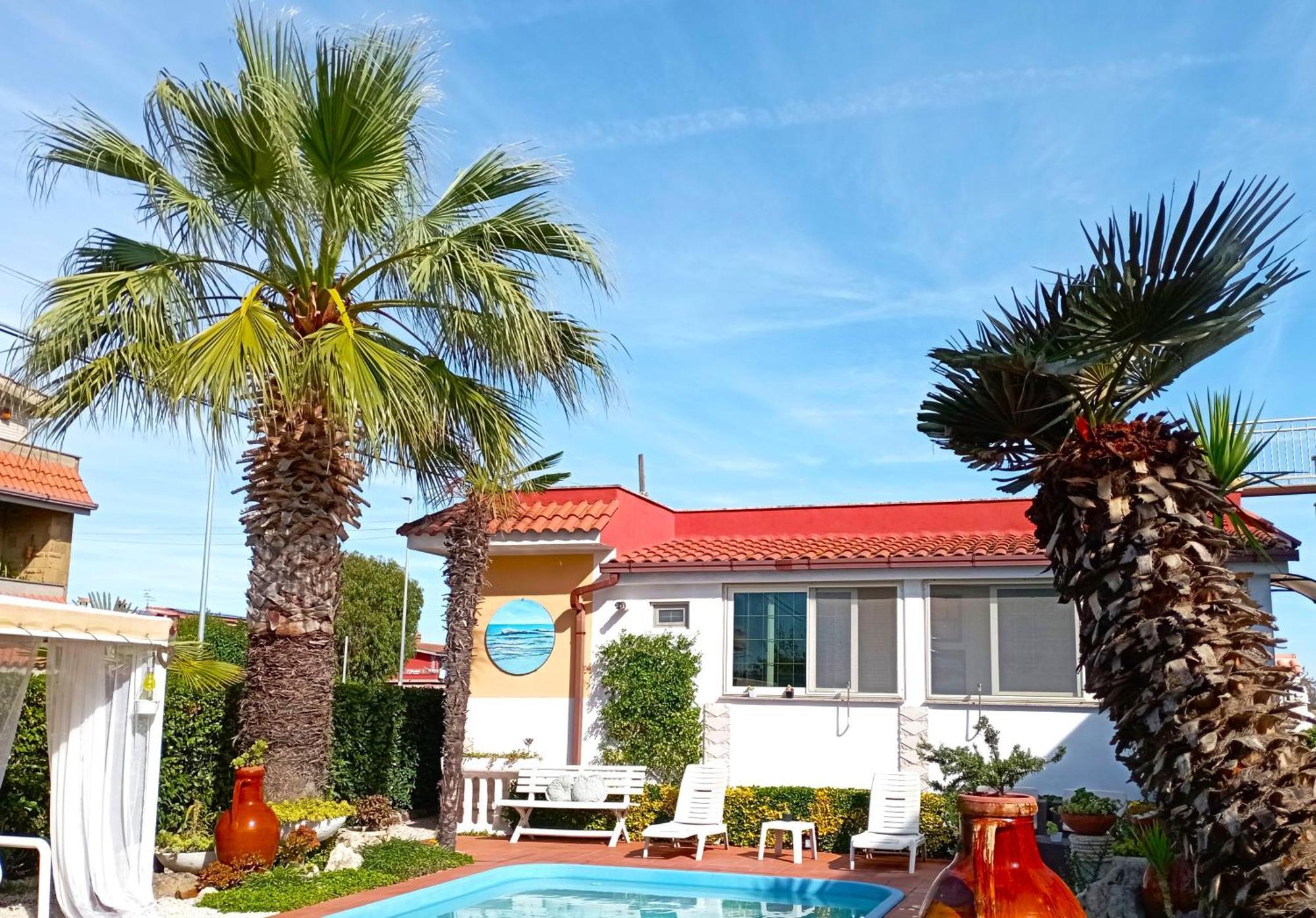 Villa A Casa Dell' Artista Fiumicino Esterno foto