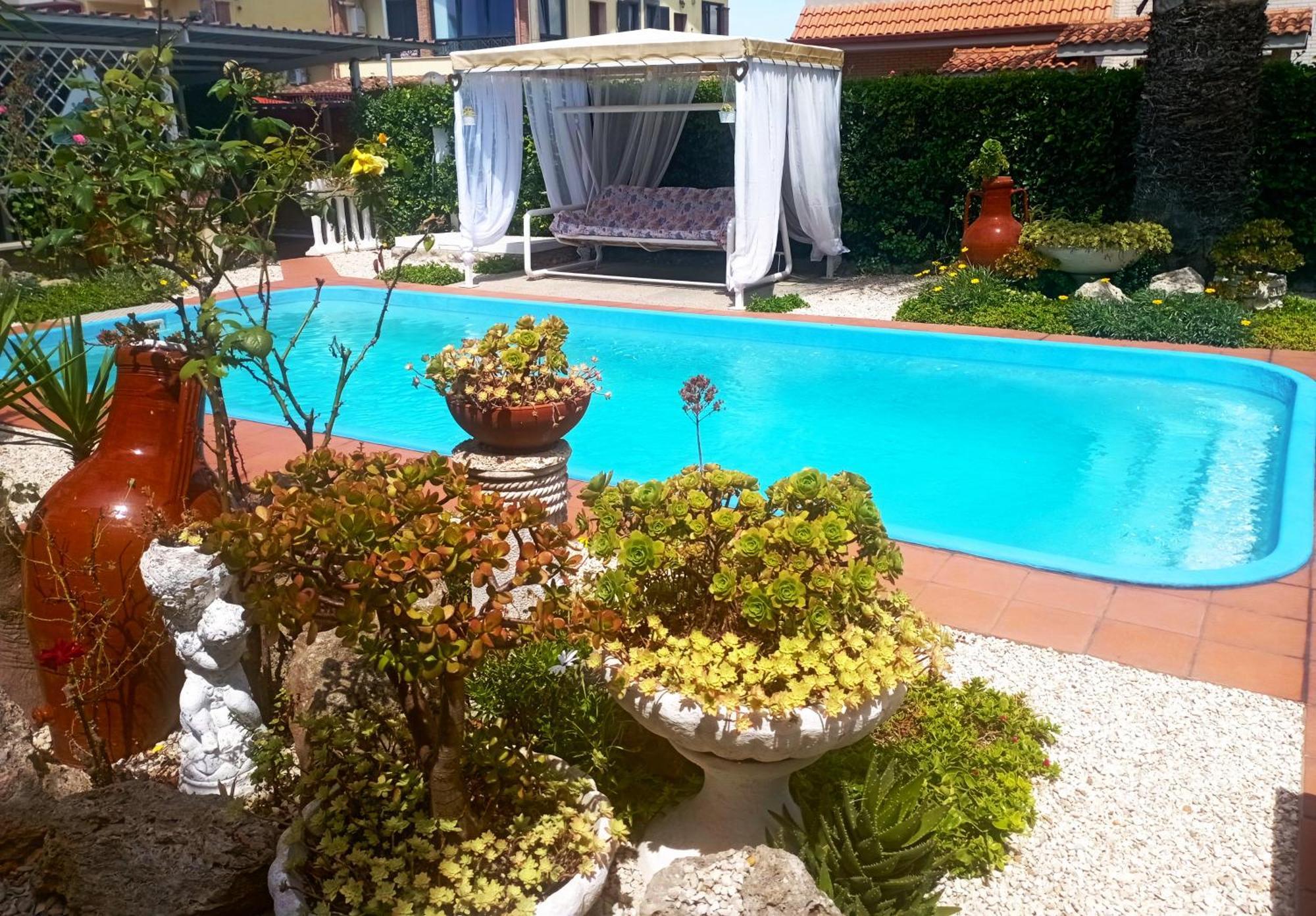 Villa A Casa Dell' Artista Fiumicino Esterno foto