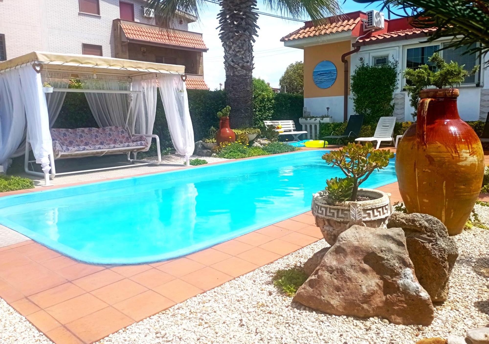 Villa A Casa Dell' Artista Fiumicino Esterno foto