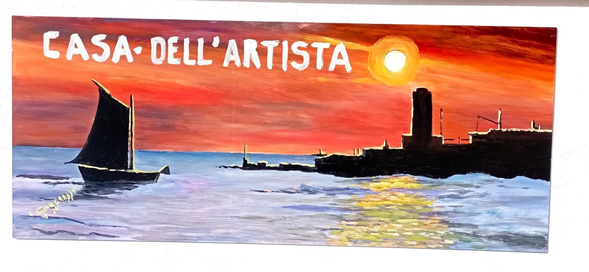 Villa A Casa Dell' Artista Fiumicino Esterno foto