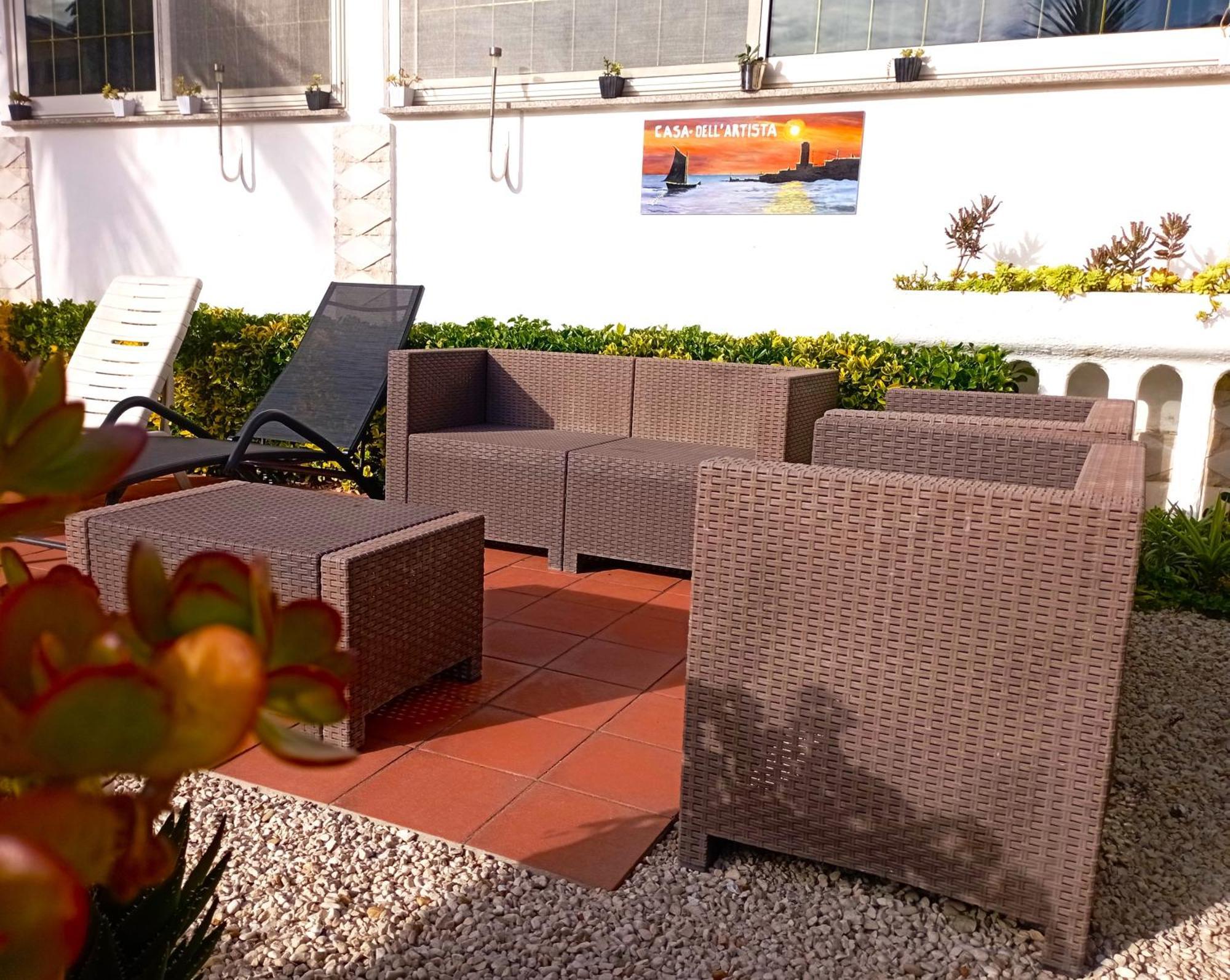 Villa A Casa Dell' Artista Fiumicino Esterno foto