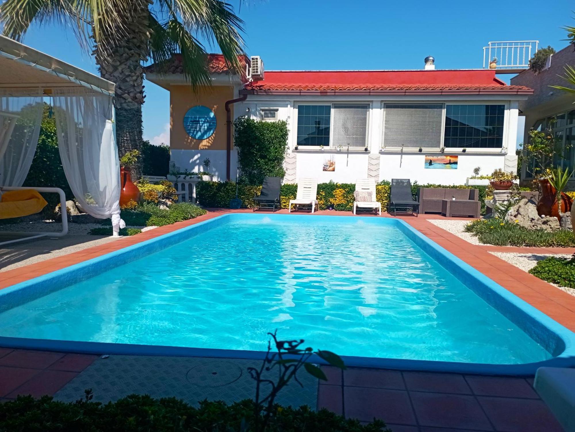 Villa A Casa Dell' Artista Fiumicino Esterno foto