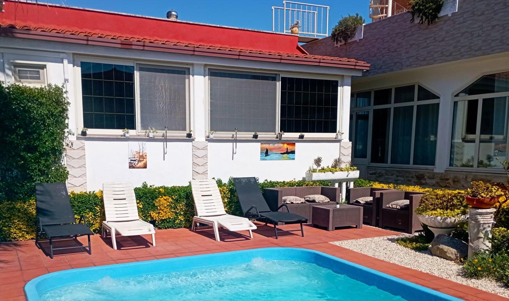 Villa A Casa Dell' Artista Fiumicino Esterno foto